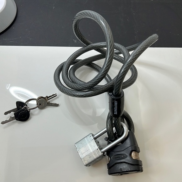 Kryptonite Storage & Organization Kryptonite Bike Lock With Brinks